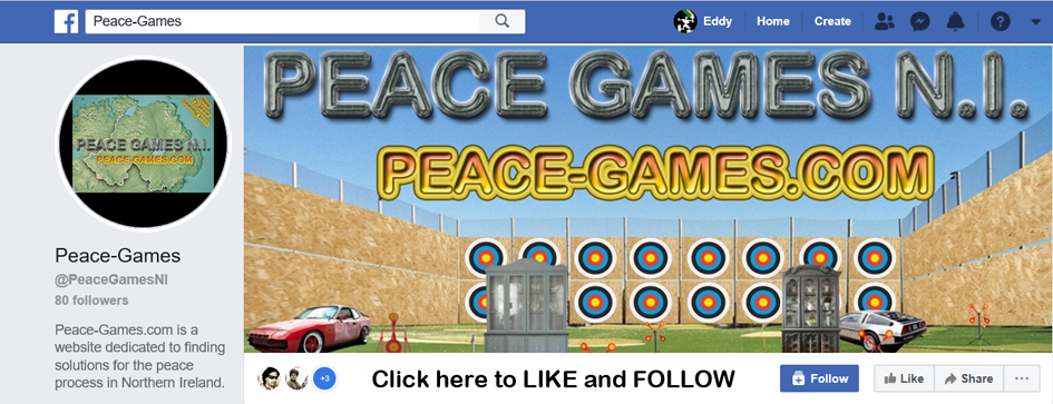 facebook page peace games northern ireland